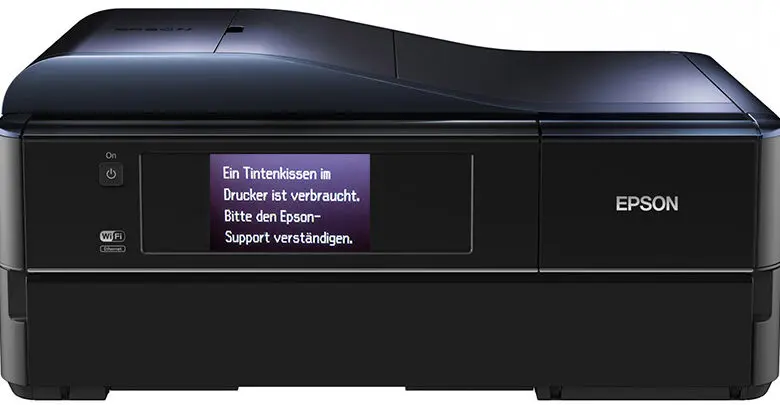 Epson Xp 520 Tintenkissen Reset Kostenlos Die Tintenkissen im Drucker sind verbraucht. Bitte den Epson-Support
