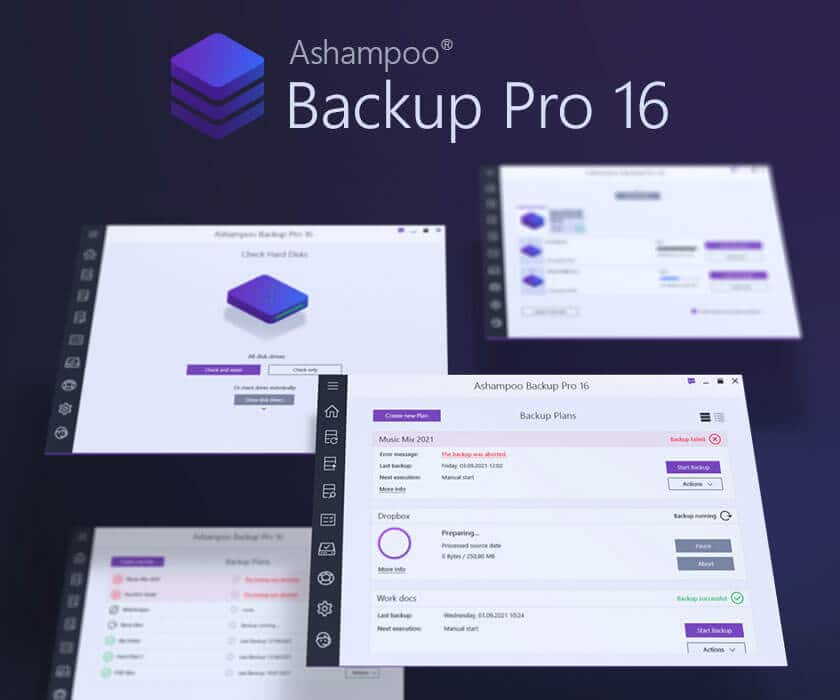 Ashampoo Backup Pro 16 - Das Backup für alle Fälle