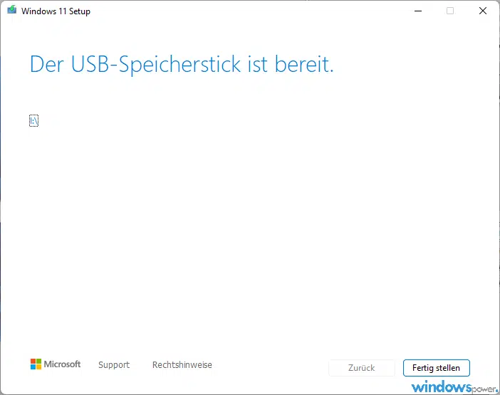 Bootfähigen USB-Stick erstellen Windows 11