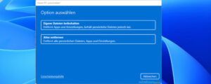 windows 11 alles entfernen