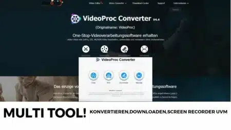 VideoProc Converter Video Editor Downloader und Screen Recorder in einem