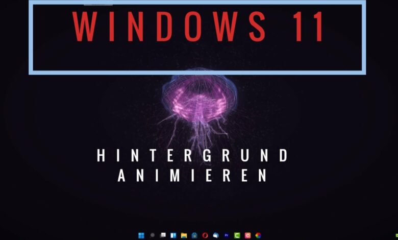 Windows 11 Hintergrund animieren Windows 11 Hintergrund animieren