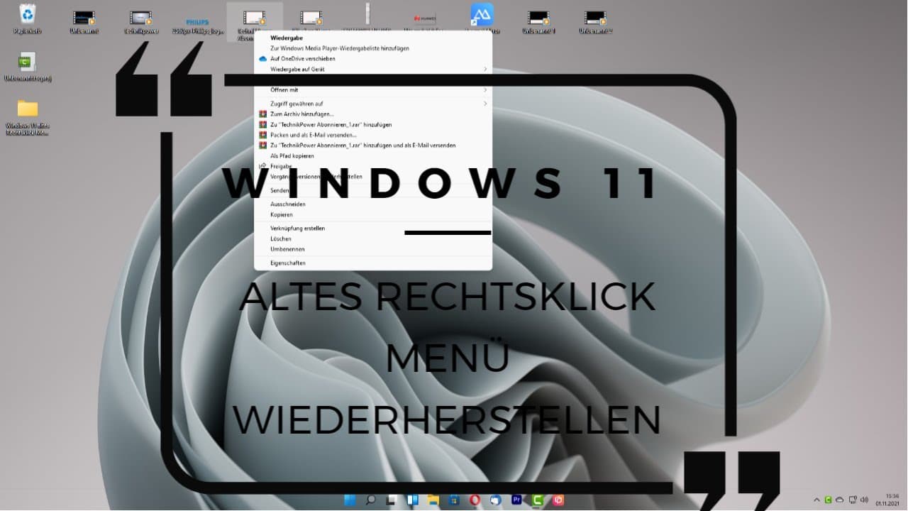 Windows 11 Rechtsklick Explorer Stürzt Ab Windows 11 altes Rechtsklick Menü wiederherstellen