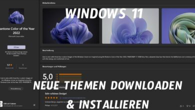 Windows 11 neue Themen Downloaden amp installieren