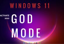 Tanrı Modu Windows 11'yi etkinleştirin