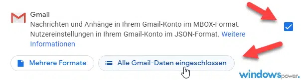 emails von gmail sichern