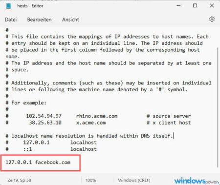 webseiten blockieren unter windows 11