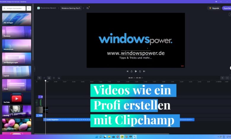 Videos wie ein Profi erstellen mit Microsoft Clipchamp Videos wie ein Profi erstellen mit Microsoft Clipchamp