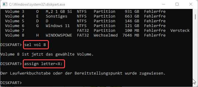 Laufwerkbuchstaben Laufwerkbuchstaben