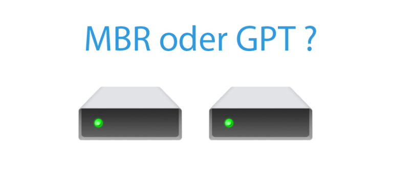 mbr oder gpt