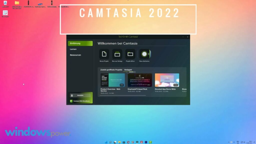 Camtasia Studio 2022 neu erschienen