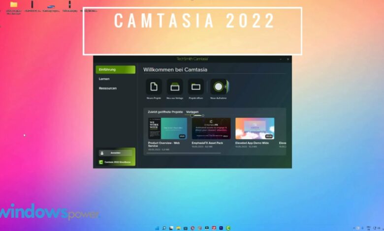 Camtasia Studio 2022 neu erschienen Camtasia Studio 2022 neu erschienen