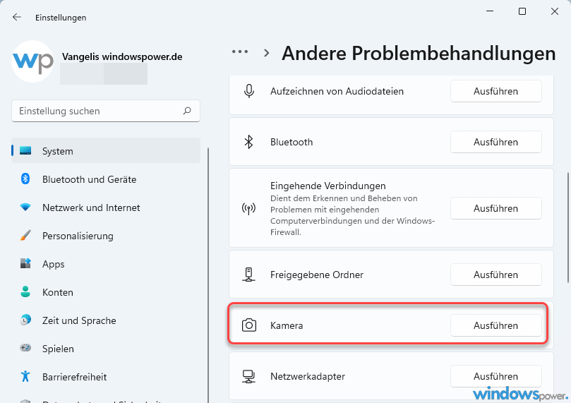 Kamera funktioniert nicht Kamera funktioniert nicht