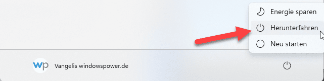computer neu starten