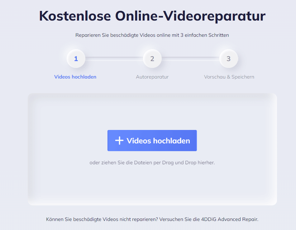 kostenlose online videoreparatur