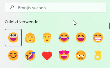 Emojis in Microsoft Outlook nutzen