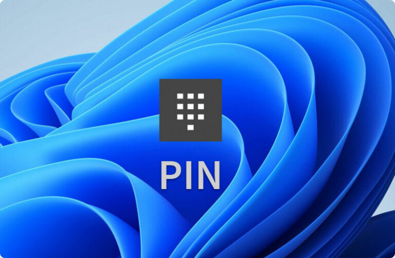 windows 11 pin