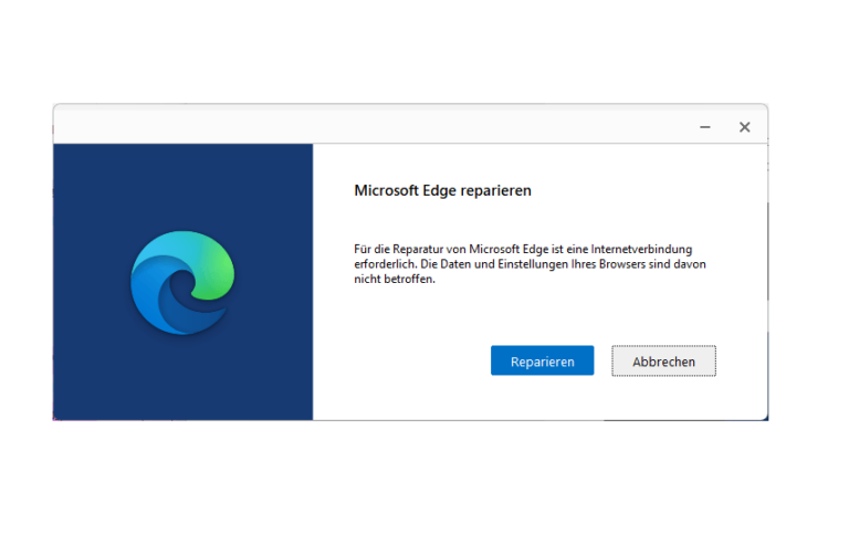 edge reparieren