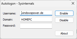 Windows 11 ohne Passwort starten Regedit 4 Autologon