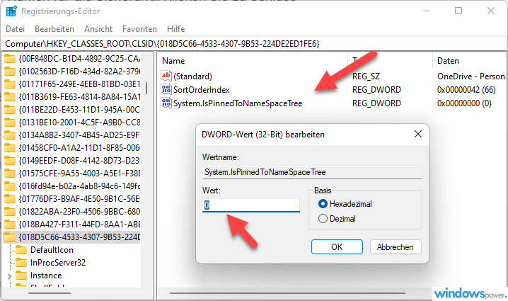 OneDrive deaktivieren oder deinstallieren in Windows 11 - so geht’s! 4 OneDrive Symbol aus dem Windows Explorer entfernen
