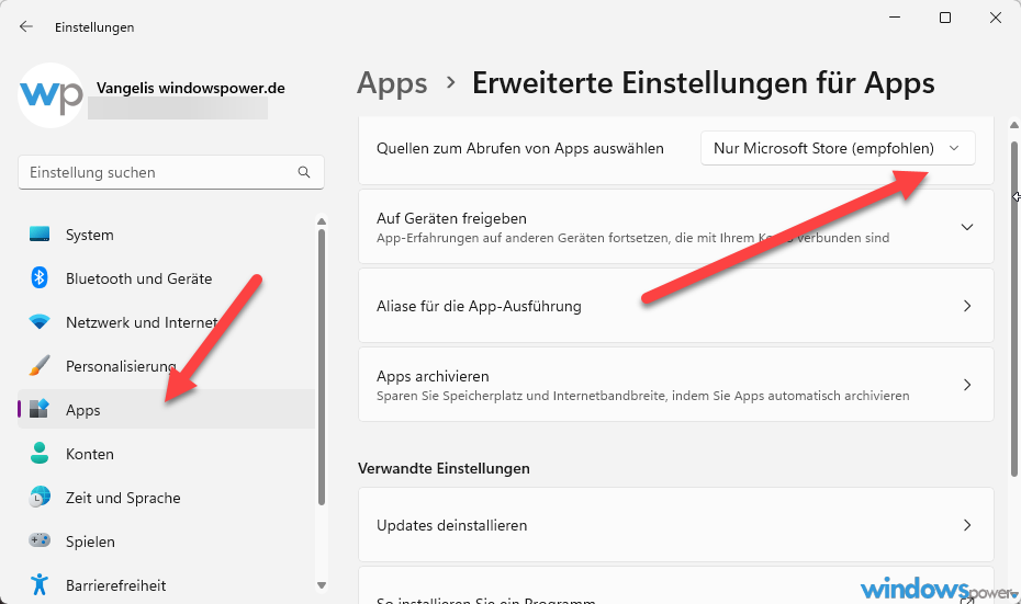 6 Windows-11-Einstellungen solltet ihr unbedingt anpassen 6 Quelle App Download