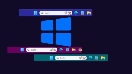 Taskleiste Farbe ändern in Windows 11 hellen Modus