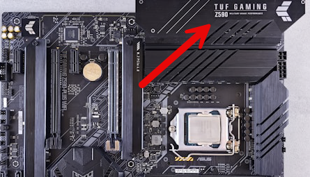 Mainboard Bezeichnung im Gehäuse ablesen