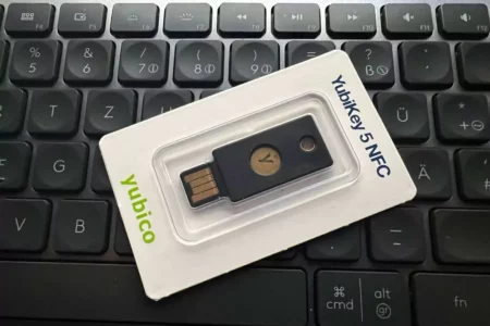 Yubico YubiKey 5 Sicherheitsschlüssel einrichten unter Windows 11 Yubico YubiKey 5 NFC USB Sicherheitsschluessel