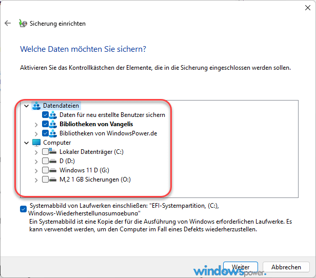 Daten Sichern Windows 11