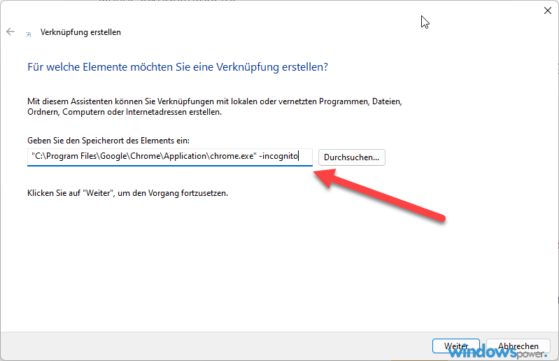 Google Chrome immer in Inkognito Modus starten Google Chrome immer in Inkognito Modus starten