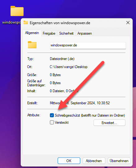Schreibschutz aufheben Schreibschutz aufheben