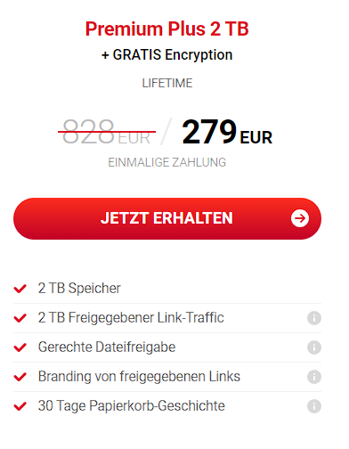 Premium Plus 2 TB + GRATIS Encryption