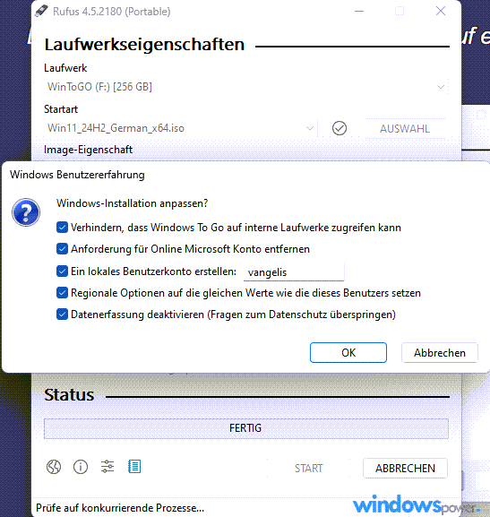 Windows 11 auf einem USB Stick installieren Windows immer dabei haben