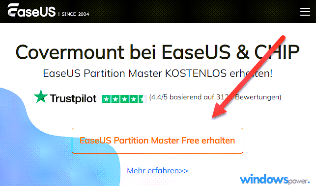 EaseUS Partition Master Professional
