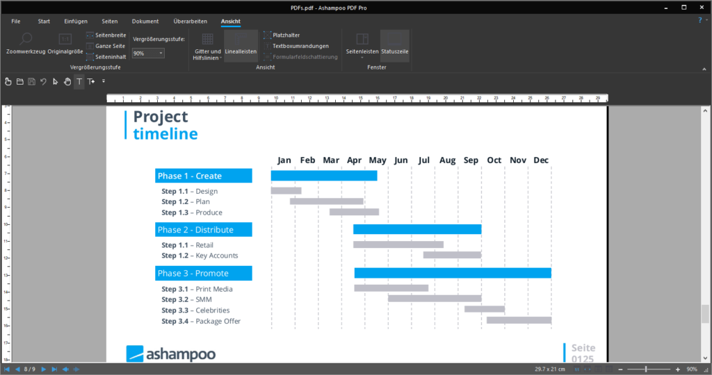 Ashampoo PDF Pro 4 PDF Editor für Windows Nutzer