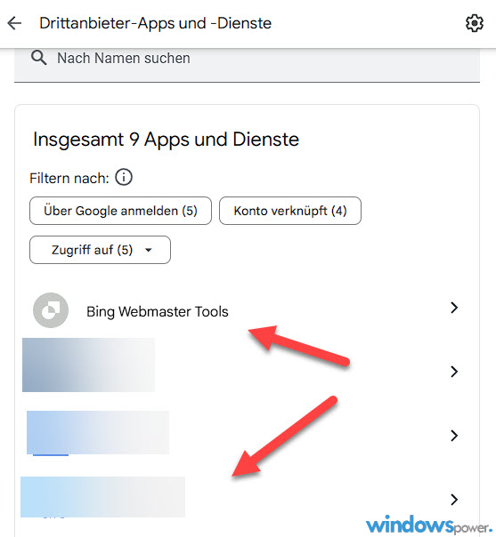 hre Verbindungen zu Drittanbieter Apps und diensten hre Verbindungen zu Drittanbieter Apps und diensten