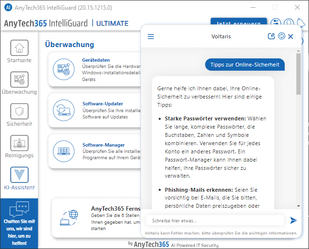 AnyTech365 IntelliGuard ULTIMATE AI Assistant