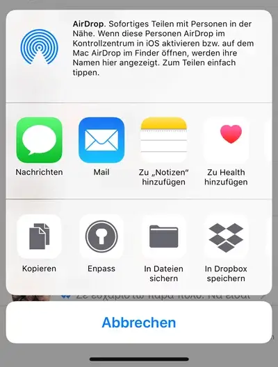 chat per email versenden