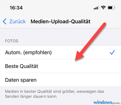 fotos im beste qualitaet senden und empfangen Fotos im Beste Qualität senden und empfangen