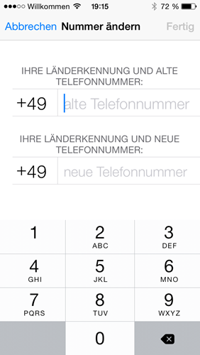 iphone nummer aendern nummer eingeben iphone nummer aendern nummer eingeben