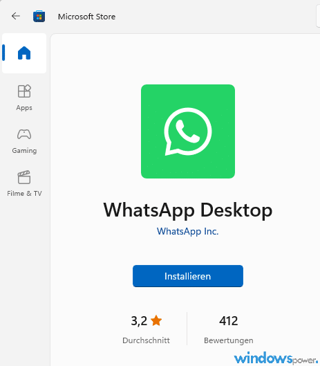 whatsapp desktop app