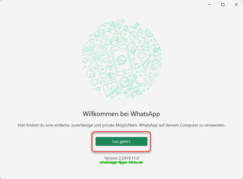 whatsapp desktop installieren