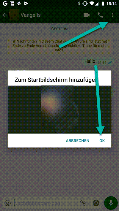 Homescreen Startbildschirm
