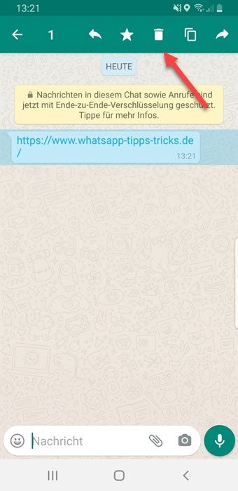 whatsapp nachrichten mit stern markieren WhatsApp Nachrichten mit Stern markieren