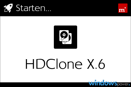 HDClone Free Edition Benutzeroberfläche