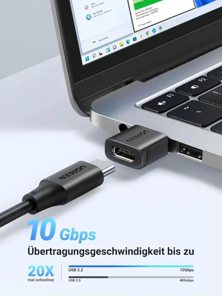 2er Pack UGREEN USB C auf USB 3.0 Adapter