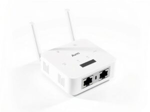 AVM FRITZ!Repeater 6000 WLAN-Verstärker mit drei Antennen und zwei LAN-Anschlüssen