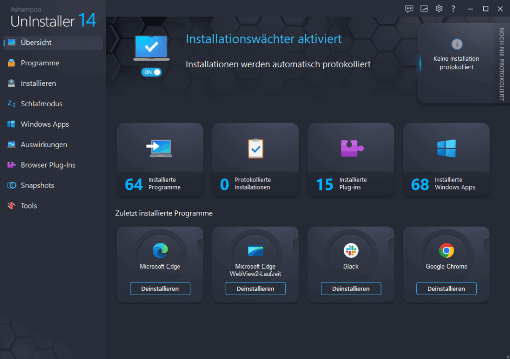 Ashampoo UnInstaller 14 gratis Ashampoo UnInstaller 14 gratis