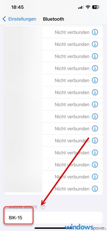 Maginon BIK 15 In Ear Kopfhörer verbinden