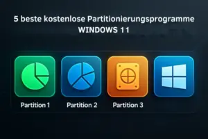 5 besten kostenlosen Partitionierungsprogramme WINDOWS 11